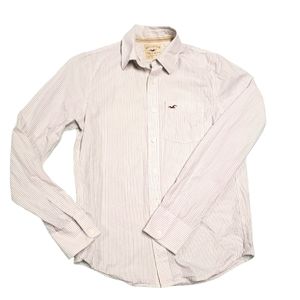 Hollister Mens Casual Button Down Shirt